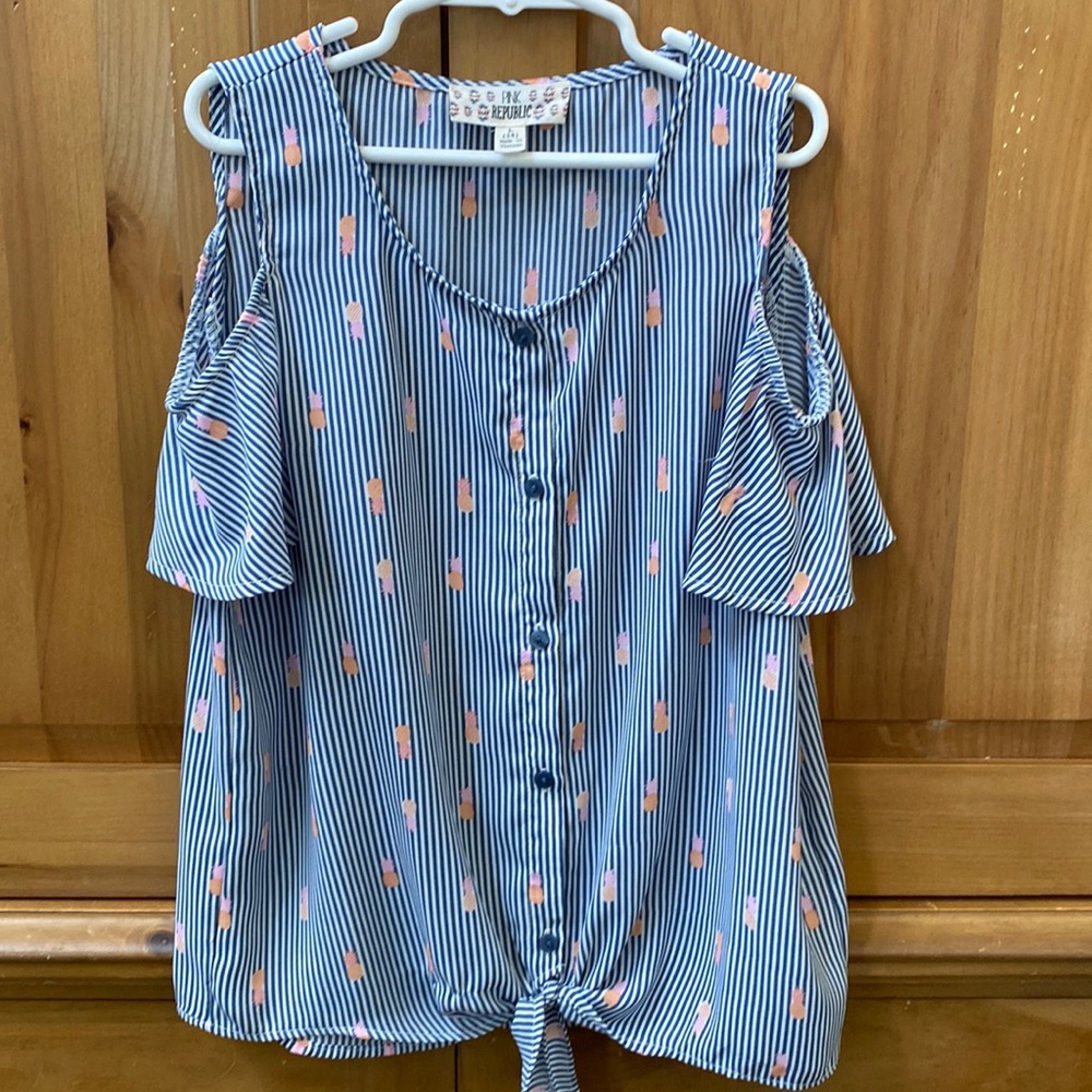 Pink Republic | Cold Shoulder Blouse